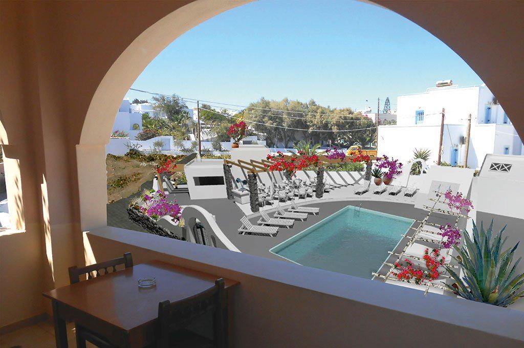 Atlas Boutique Hotel Kamari  Exterior photo